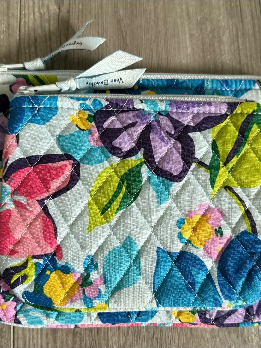 Vera Bradley Pouch Set in Marian Floral NWOT